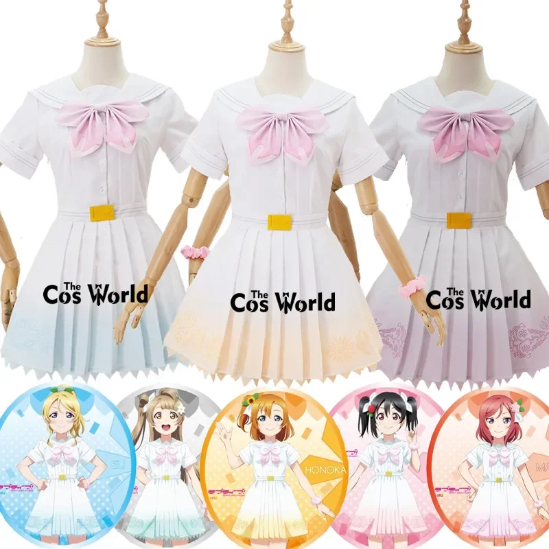 

Love Live 8th A song for You 9 Characters Kousaka Honoka Minami Kotori Sonoda Umi Ayase Eli Anime Customize Cosplay Costumes