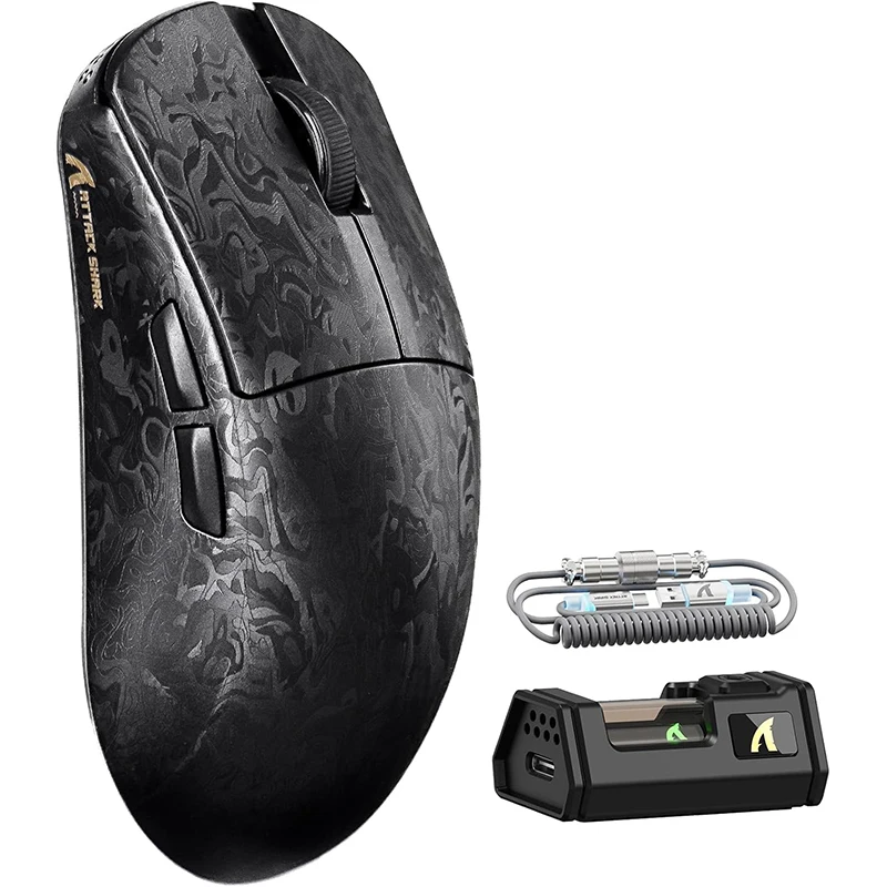 ATTACK SHARK R11 Ultra 8K カーボンファイバー ワイヤレスゲーミング