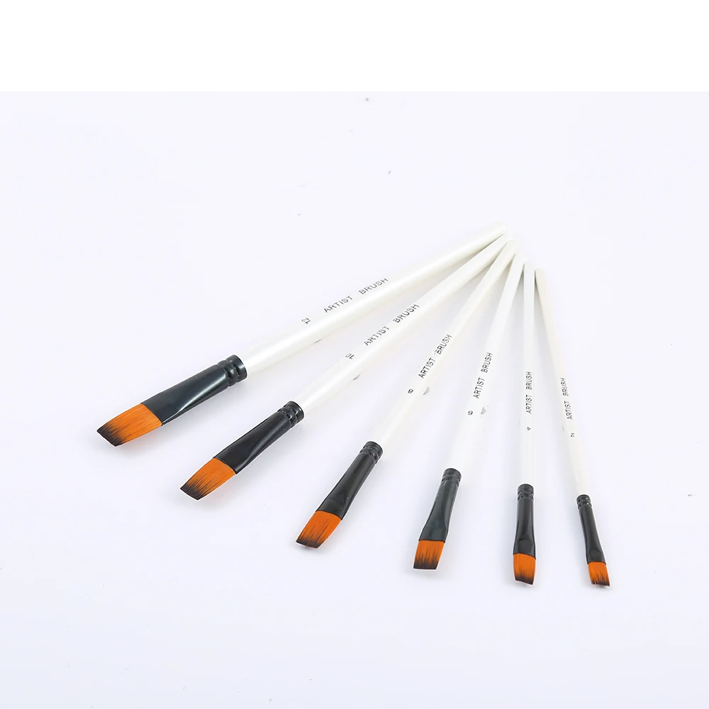 Professionelles Nylon Pinselset Für Öl- Und Aquarellmalerei_voghion.com
