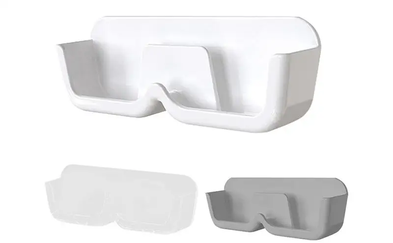 

Wall mounted glasses storage box Pressure proof wall mounted sunglasses display rack bathroom bedside glasses frame display rack