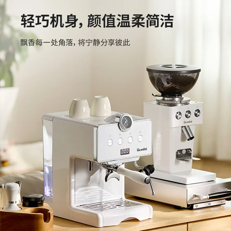 Coffee Machine Gemilai CRM3610 Small Home Espresso Semi Automatic 2