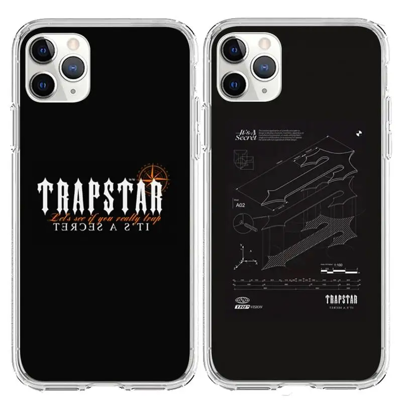 Trapstar Phone Case For Iphone 7 8 Plus X Xs Max Xr 11 12 13 Mini Pro