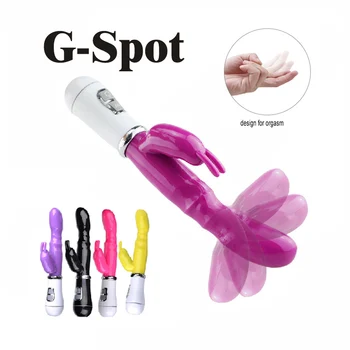Women G-Spot Vibrators Clitoris Stimulator Masturbating Sex Toys Female Vaginal Orgasm Rabbit Dildo Vibration Finger Masturbate 1