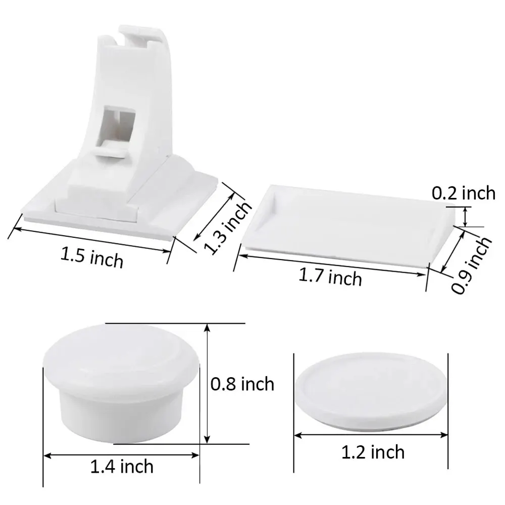 Baby Safety Lock Invisible Lock Kids Security Drawer Latch Cabinet Door Magnetic Child Safety Lock Limiter Children Protection Baby & Maternity