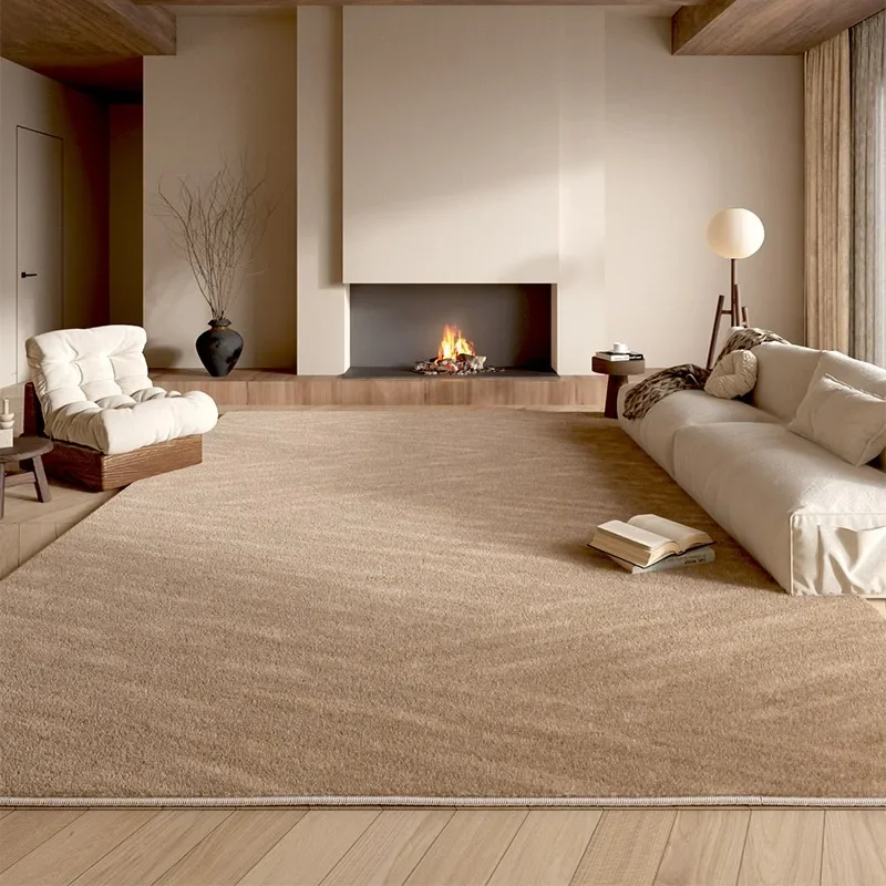Maillard Living Room Carpet Luxury High-grade Large Area Bedroom Plush Carpet Brown Home Decoration Sofa Floor Mats Ковер 양탄자 2