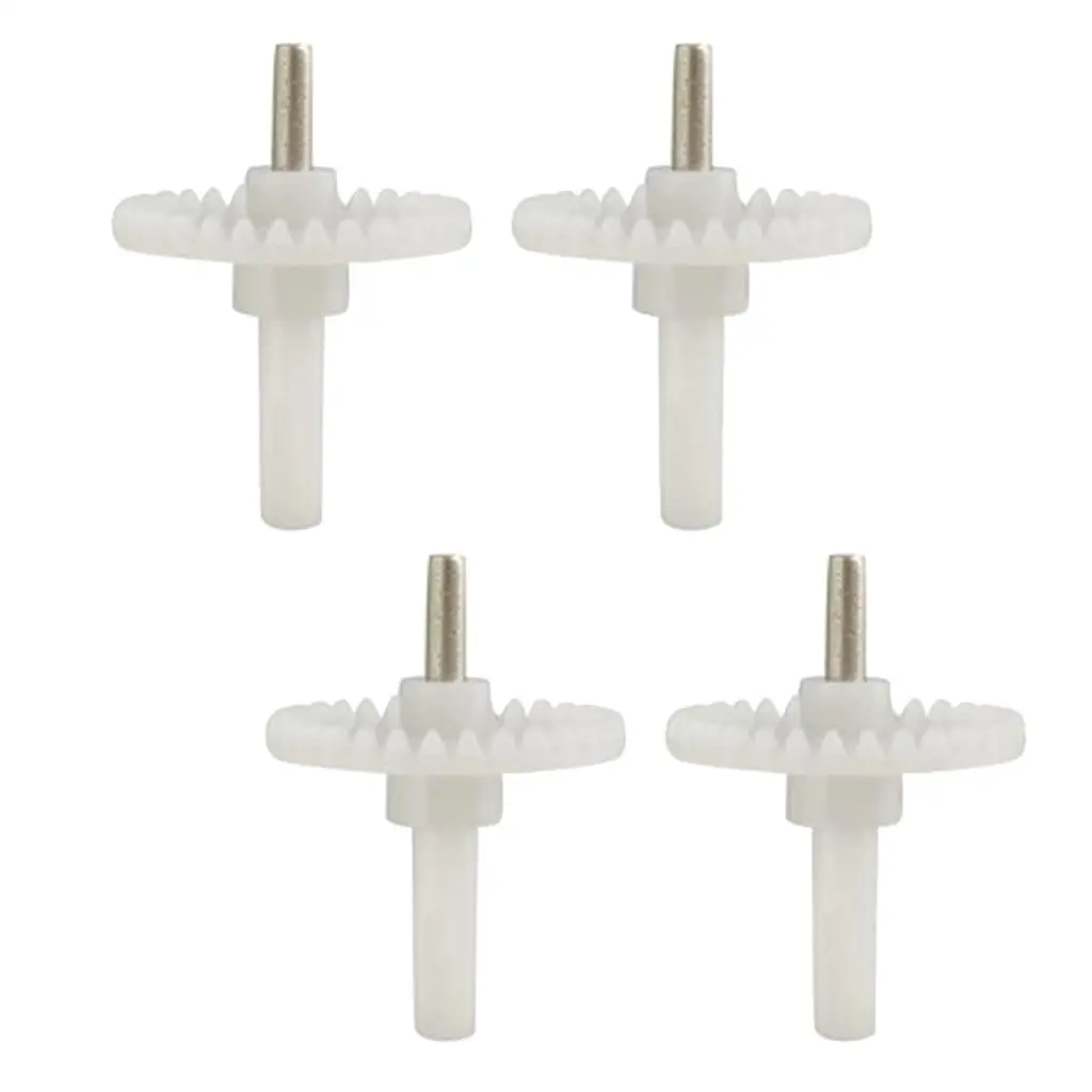 Pièces plastique de rechange pour moteur de drone E58 S168 JY019, lot de 4 engrenages