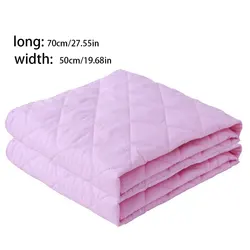 Waterproof Baby Diaper Changing Pad Set - Breathable & Simple Bedding Protector Duo (50x70 Pink)
