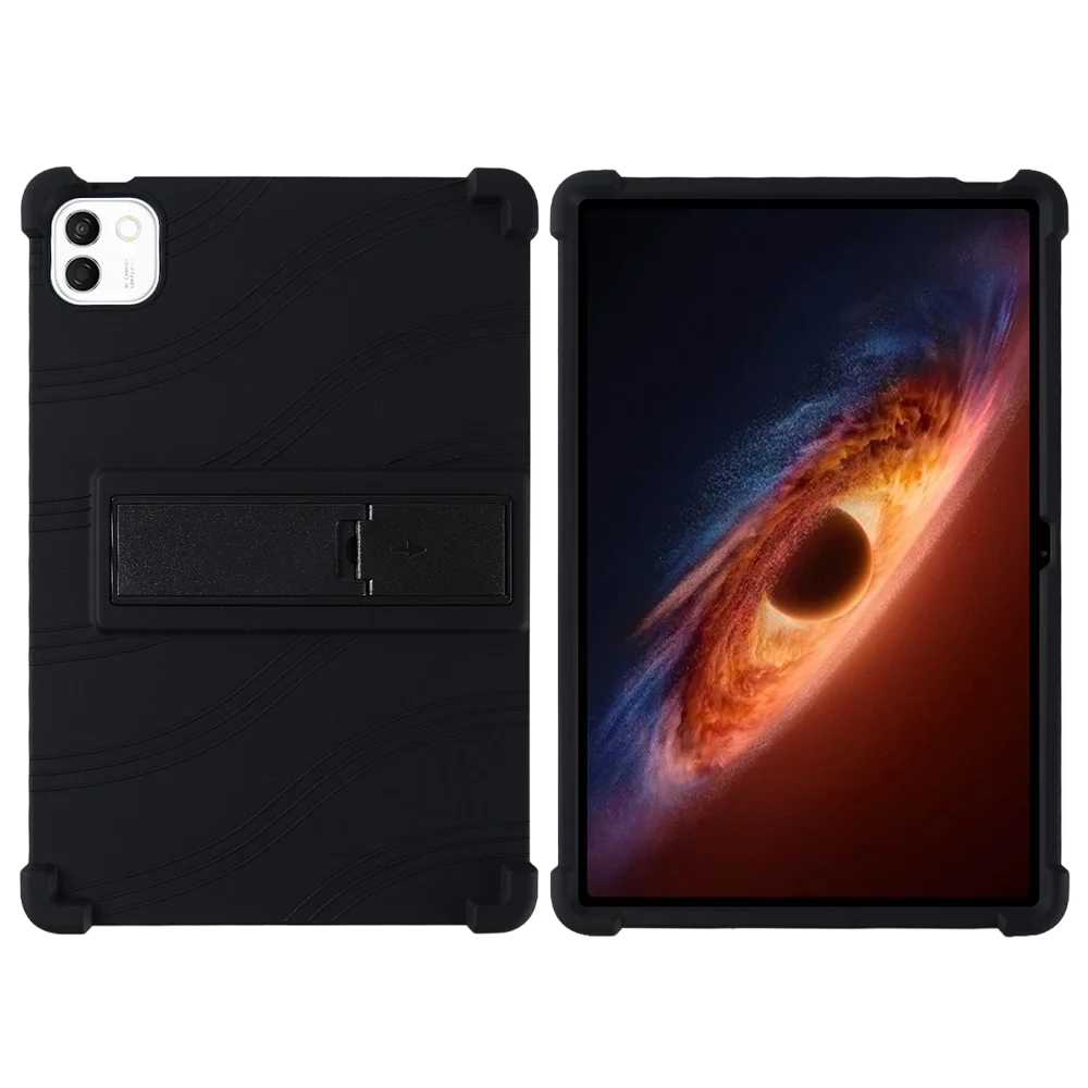Universal Soft Silicone Protective Case with Stand