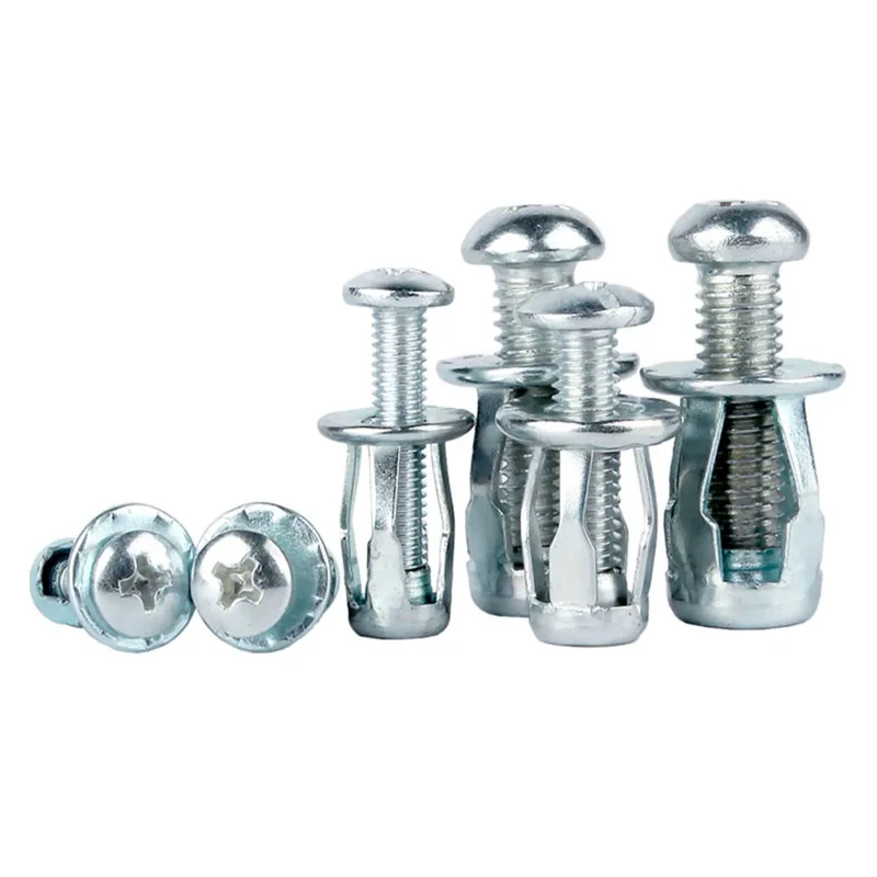 Description Picture 4 of item25pcs Jack Nuts Screw Petal Screw Anchors Petal Expansion Plugs for Curtain Expansion Clamp Petal Rivet Lock Jack Nut Bolt