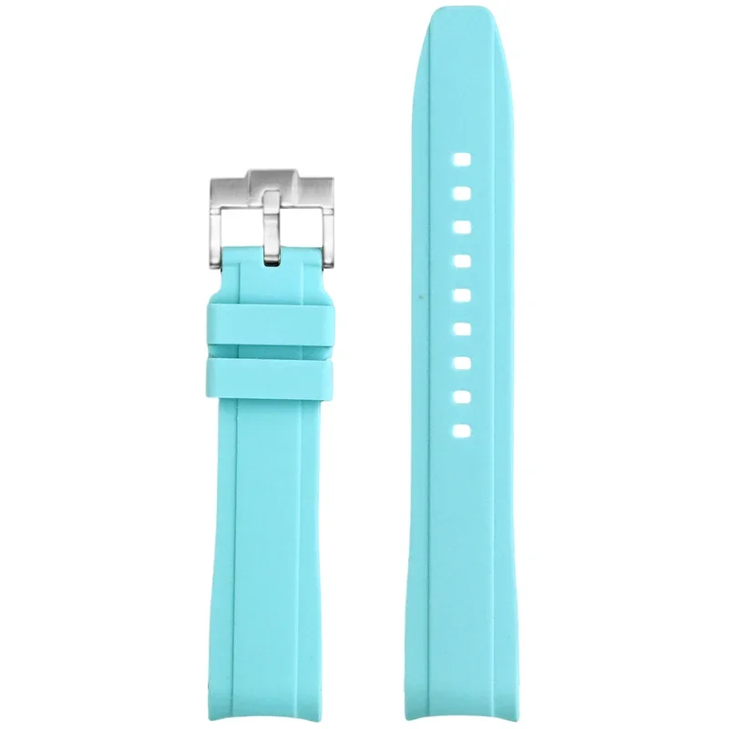 High Tensile Silicone Strap with Universal Curved End and Butterfly Buckle