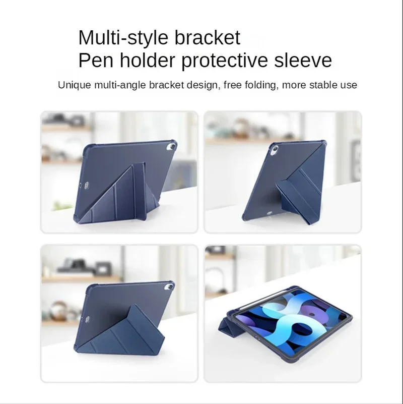 Case For iPad 10.2 9th 9.7 Mini 6 Pro 11 10.5 Air 4 3 Smart Cover With Pencil Holder iPad 5th 6th Generation ipad case tablet case