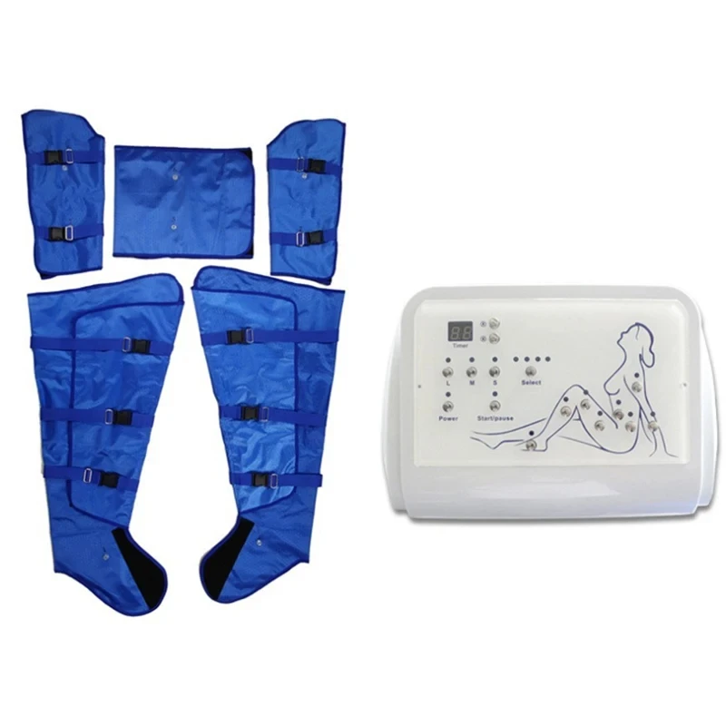 Air Wave Pressure Lymphatic Drainage Vacuum Therapy Pressotherapy Machine Muscle Relax Leg Waist Body Massage Air Compression 2