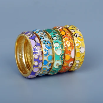Anelli classici per le donne anelli colorati in argento 925 gioielli smaltati fatti a mano luminosi nuovi anelli da donna per matrimoni gioielli di lusso