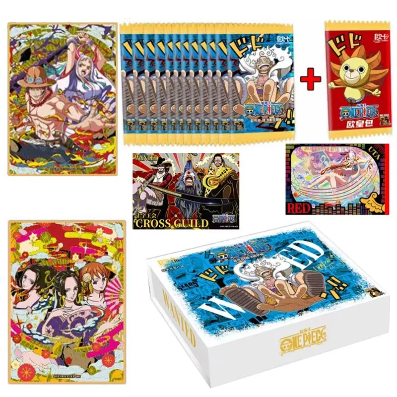 

2022 Japanese Anime ONE PIECE Card Luffy Zoro Nami Chopper Franky New Collections Card Game Collectibles Battle Child Gift Toy