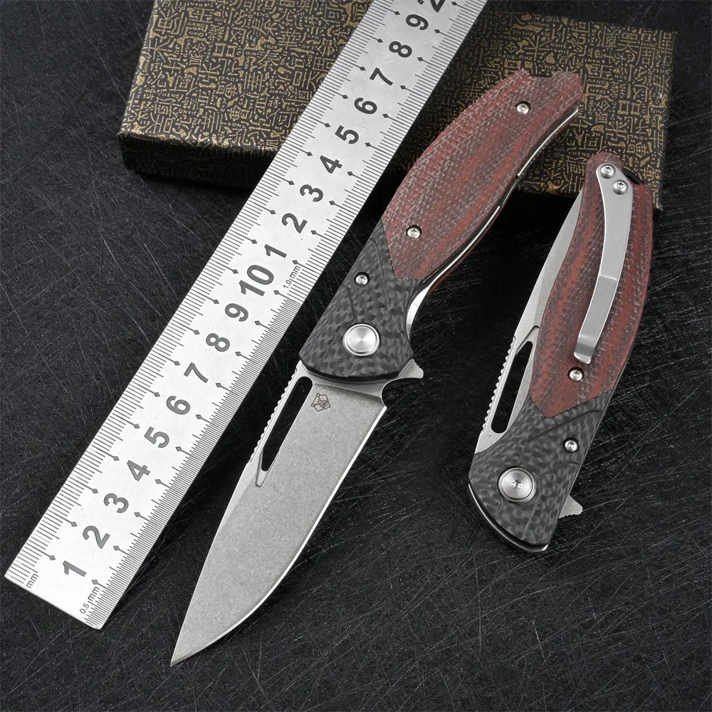 

M398 Steel Camping Tactical Folding Knife High Hardness Survival Military Outdoor Pocket Knives Hunting and Fishing for Men