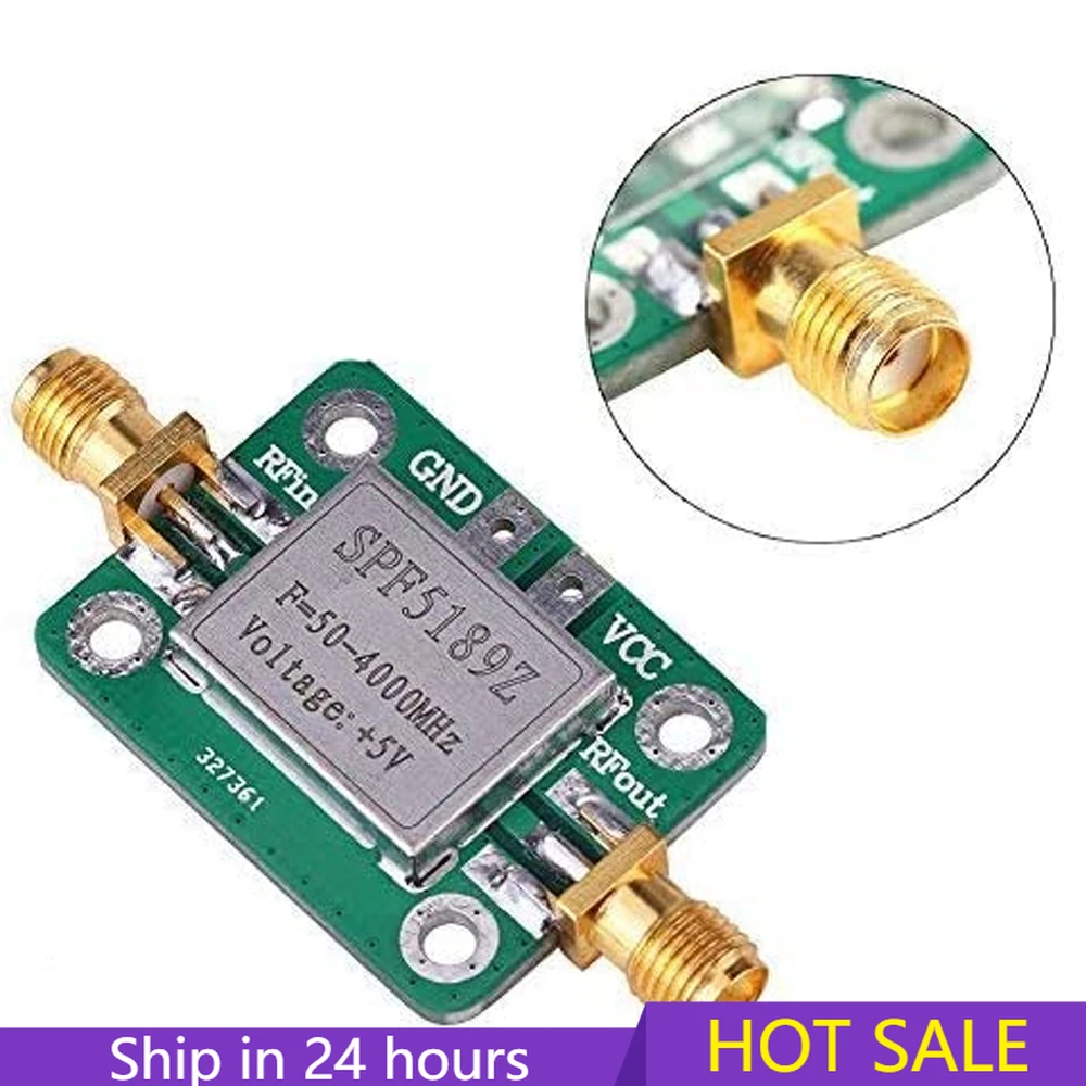 Spf5189 With Shielding Shell Rf Signal Receiver Spf5189z Spf5189z Rf Low Noise Amplifier Lna 50