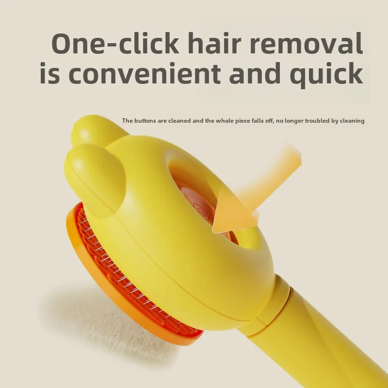 Cat hair removal comb, bath massage, cat comb to remove floating hair, rabbit comb brush, open knot, cat and dog pet products