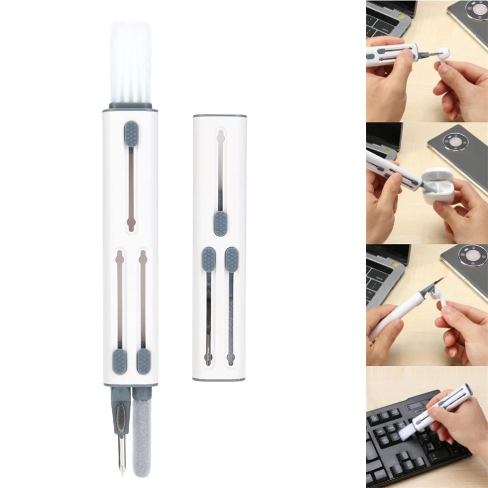 

New Cleaner Kit for Laptop Keyborad Bluetooth Earphones Cleaning Pen BrushTools for Airpods 3 Pro 2 1Xiaomi Airdots Earbuds Case