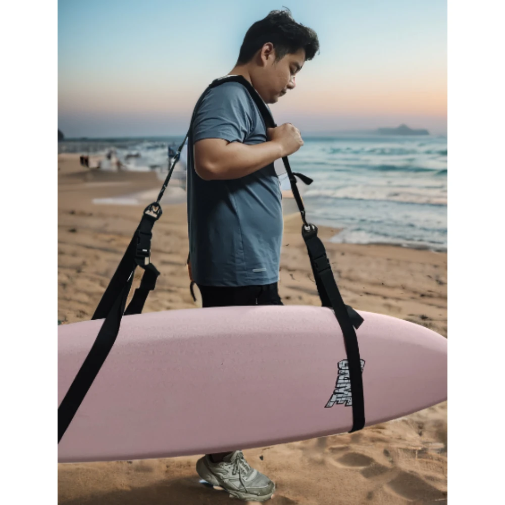 Surfboard Strap Hikenwater Adjustable Shoulder Carry Sling Stand Up Paddleboard Surf Board Fins Paddle Wakeboard