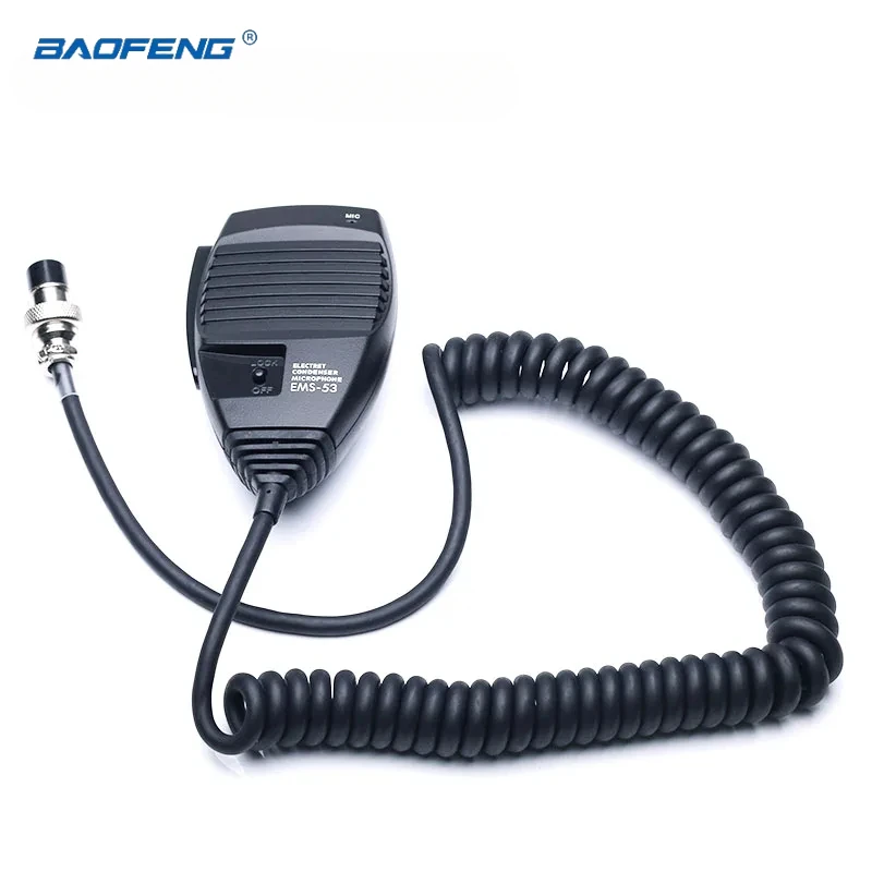 

Radio Microphone EMS-53 8pin DTMF Handheld PPT Mic for Alinco DR-03 DR-06 DR-135 DR-235 DR-435 DR-635 Walkie Talkie Accessories