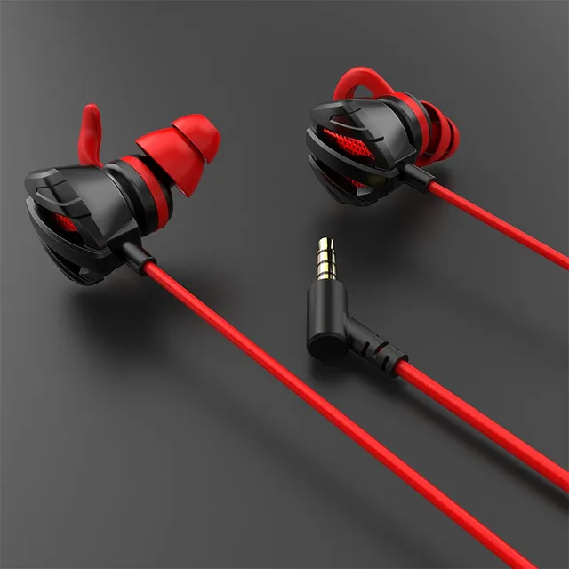 Earphone an-tariby 3.5mm écouteur filalaovana écouteur Mikrofona écouteur mpilalao écouteur vidéo Live streaming Spotify Premium G6 1