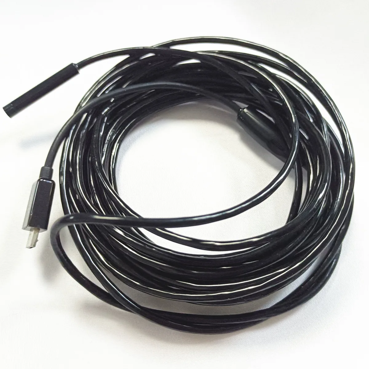 컴퓨터용 USB 내시경 카메라, 방수 IP 66 CMOS 보어스코프 돋보기 검사 도구, 7mm