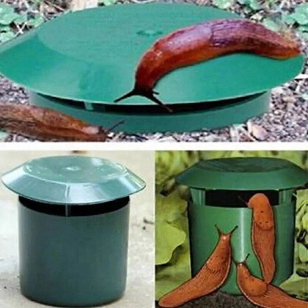 Plastic Snail Catcher Snail Cage Insect Trapper House Garden Vegetable Supplies Box Destroyer Trap Catcher
