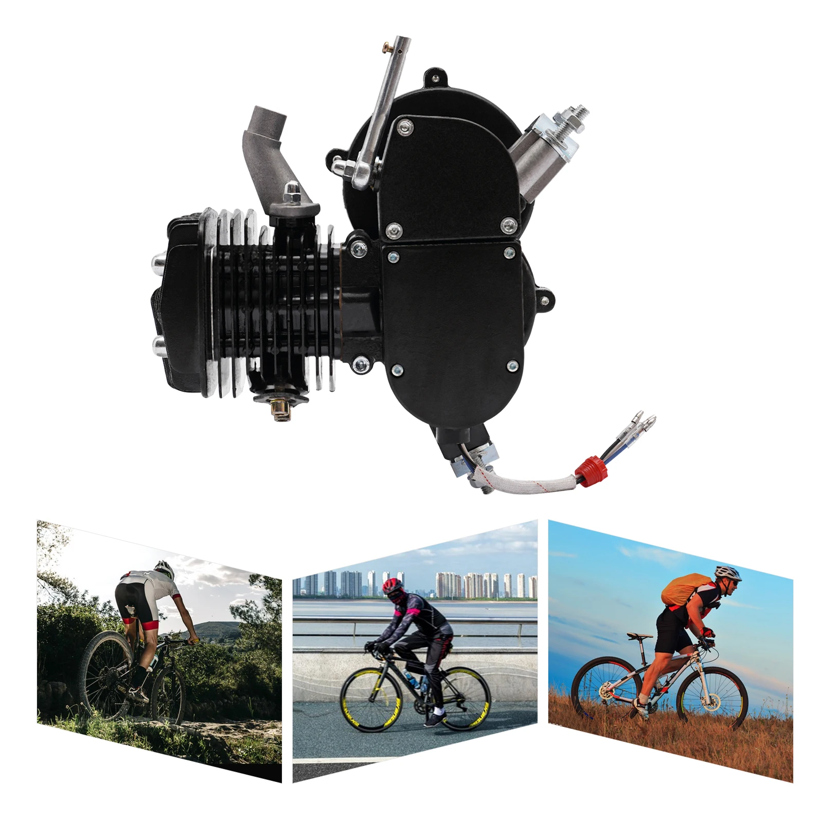 Motorized Bike Engine Zeda Firestorm Motorized Bike Exhaust Pipe