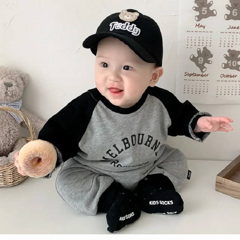 

Newborn Baby Boy Girl Clothes Infant Disfraz Bebe Cute Cotton Jumpsuit For Kids Korean Style Baby Clothes