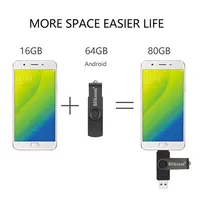 Bliksem OTG Flash Drive 32GB 64GB High Speed USB2.0 for PC Mobile Phone USB Metal Mini Pen Drive 32GB USB Flash Drive 64GB 4