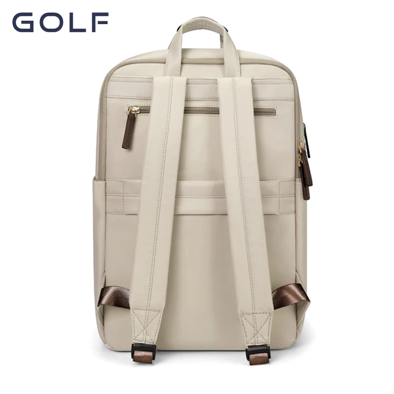 GOLF Business Backpack Women Work Slim Laptop Backpack 15 6 inches 13 inch Back Pack Laptop Bag Travel Simple Waterproof Nylon 3