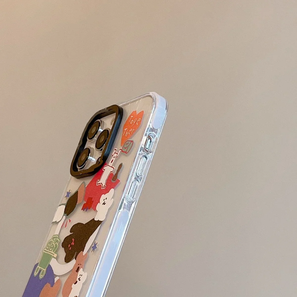 MagSafe Acrylic Cartoon Bear Phone Case Cover for IPhone 11 12 13 14 15 Pro Max Case for IPhone 15 Pro Max