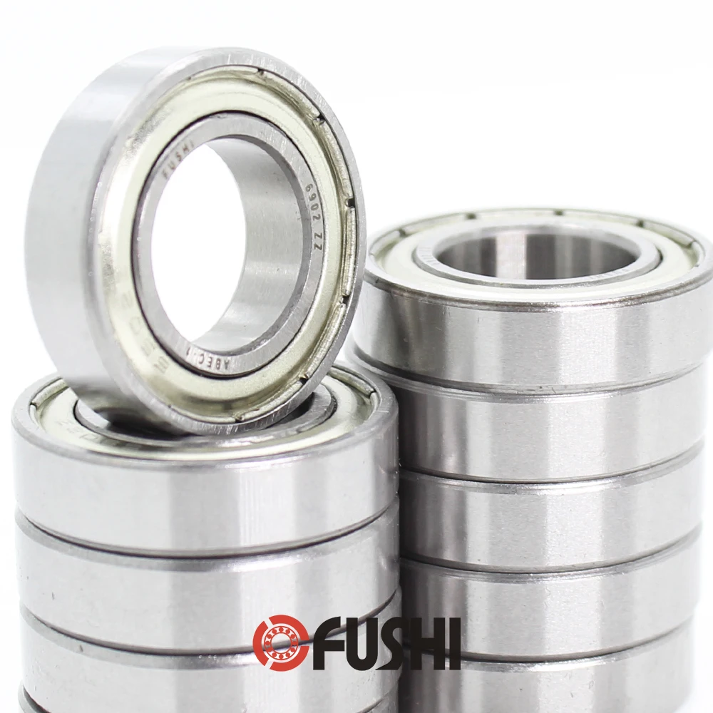 6902ZZ-Bearing-ABEC-1-10PCS-15x28x7-mm-Thin-Section-6902-ZZ-Ball ...