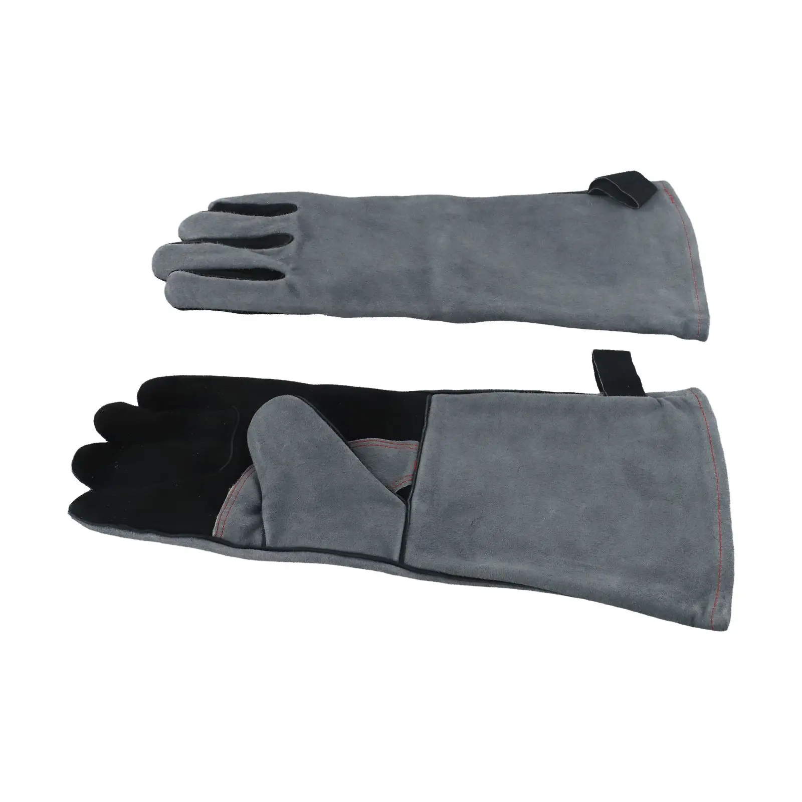 

Gloves Welder Gloves Length 40CM 7.1 X 16.1 Inches Puncture Resistan Replacements Thick Cowhide Outdoor Practical
