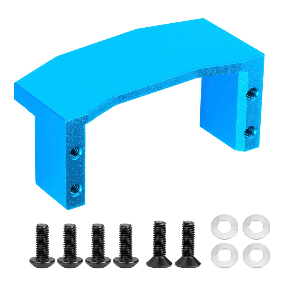 YEAHRUN Servohalterung aus Aluminiumlegierung für 1/10 Tamiya TT02 RC Model Drift Car Upgrade-Teile – Detail 10