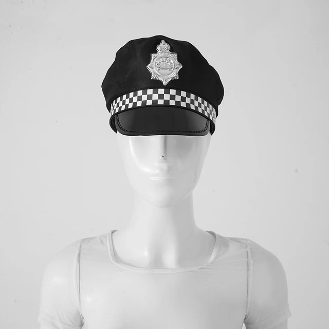 Cosplay Military Police Hat cap Sailor Navy Captain Hat Carnival Party Hat Performance for Adult Children Kids 2