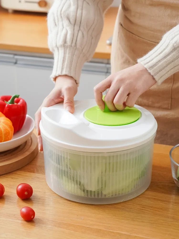 Vegetable slicer salad spinner Multi-functional Salad Dehydrator Vegetable Cutter Drain Basket Household Vegetables Fruit Cucumbers Potatoes Shredded