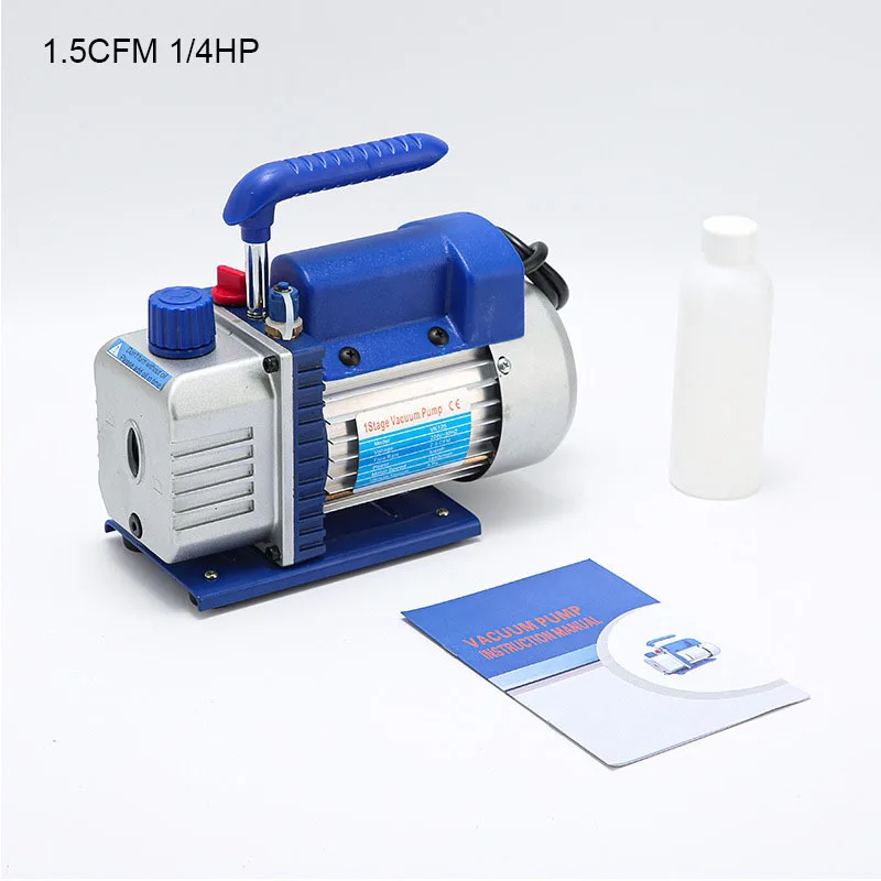 

B50 1.5-5CFM Refrigerant Vacuum Pump Kits Refrigeration 1/3 1/4 for Household Air Conditioning