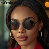 Lunettes de soleil hexagonales à petite monture pour femme, style punk, marque de luxe 2026, classiques steampunk, polygone, pour dames, protection solaire vintage 6