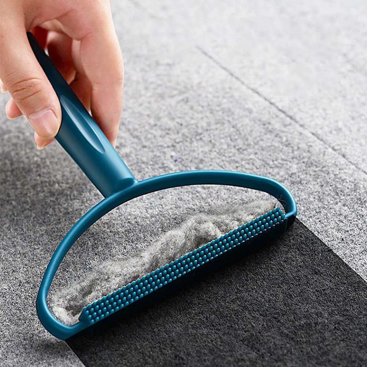Car Seat Cushion Cleaning Multifunctional Portable Double-sided Hair Glue Pet Hair Ball Trimmer 1 pc, Dust Cleaning