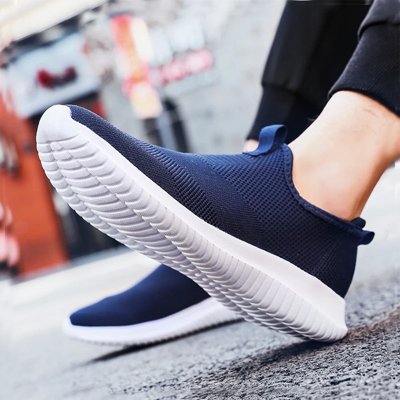 Men Slip On Mesh Shoes Women Male Casual Sneakers 2023 Spring Autumn