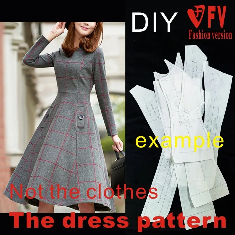 Women’s Dress Sewing Pattern 1