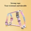 Cat Harness and Leash Set Adjustable Escape Proof Pet Harness for Kitten Outdoor Walking Cat Collar Lead Leash Pet Supplies 4