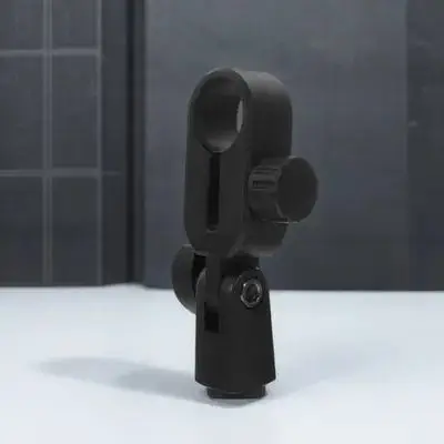 스탠드용 마이크 클립 범용 쇼크 마운트 클램프는 간섭을 줄이고 오디오 선명도를 향상시켜 전문적인 녹음 및 라이브 방송에 적합합니다.
