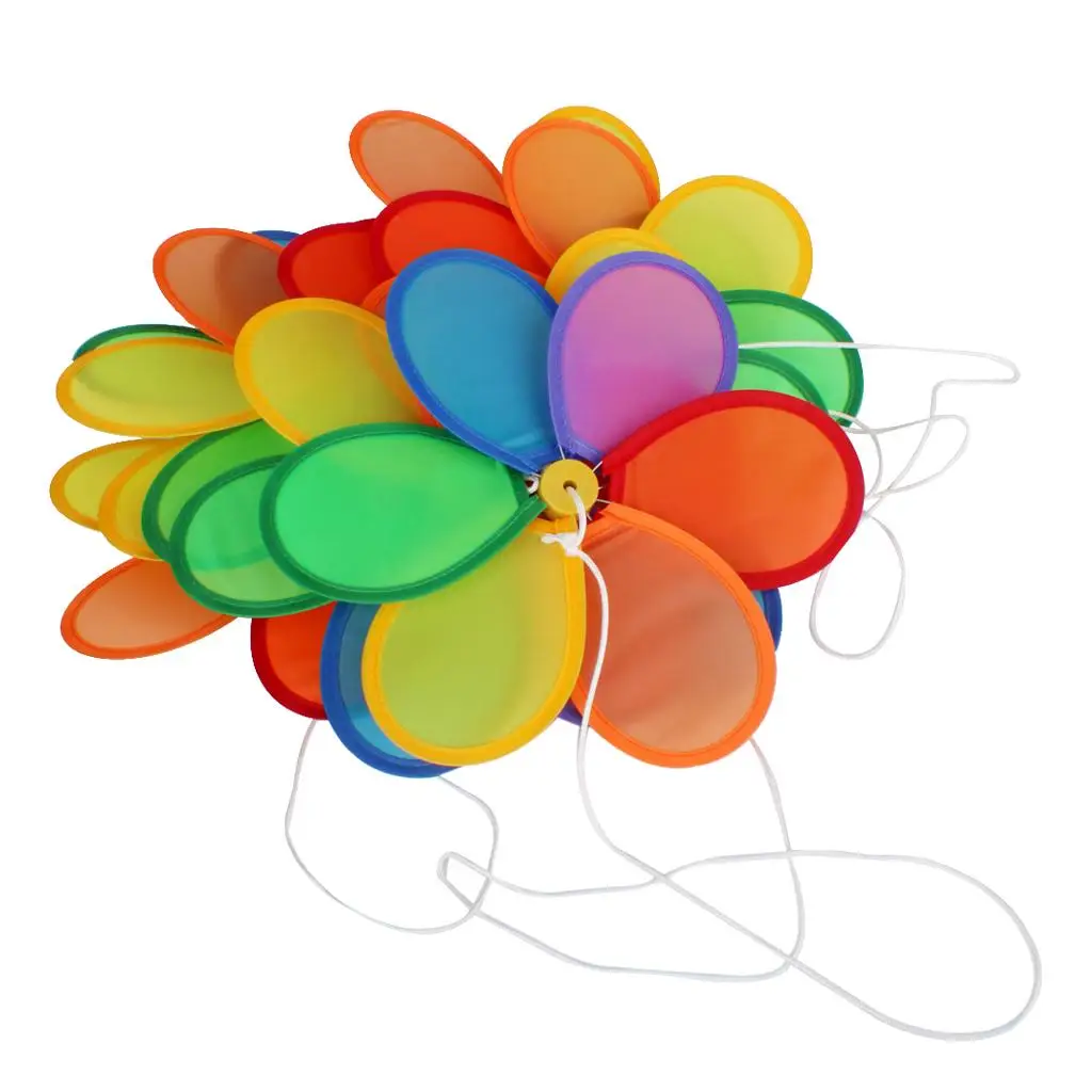 

Красочная цветочная ветряная мельница, ветряной Спиннер для дома и сада, свадебная фотосессия