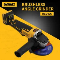DEWALT DCG406 Kit 100/125MM 20V Angle Grinder Brushless Maglev Metal Cutting Charging Angle Grinder No Battery 1