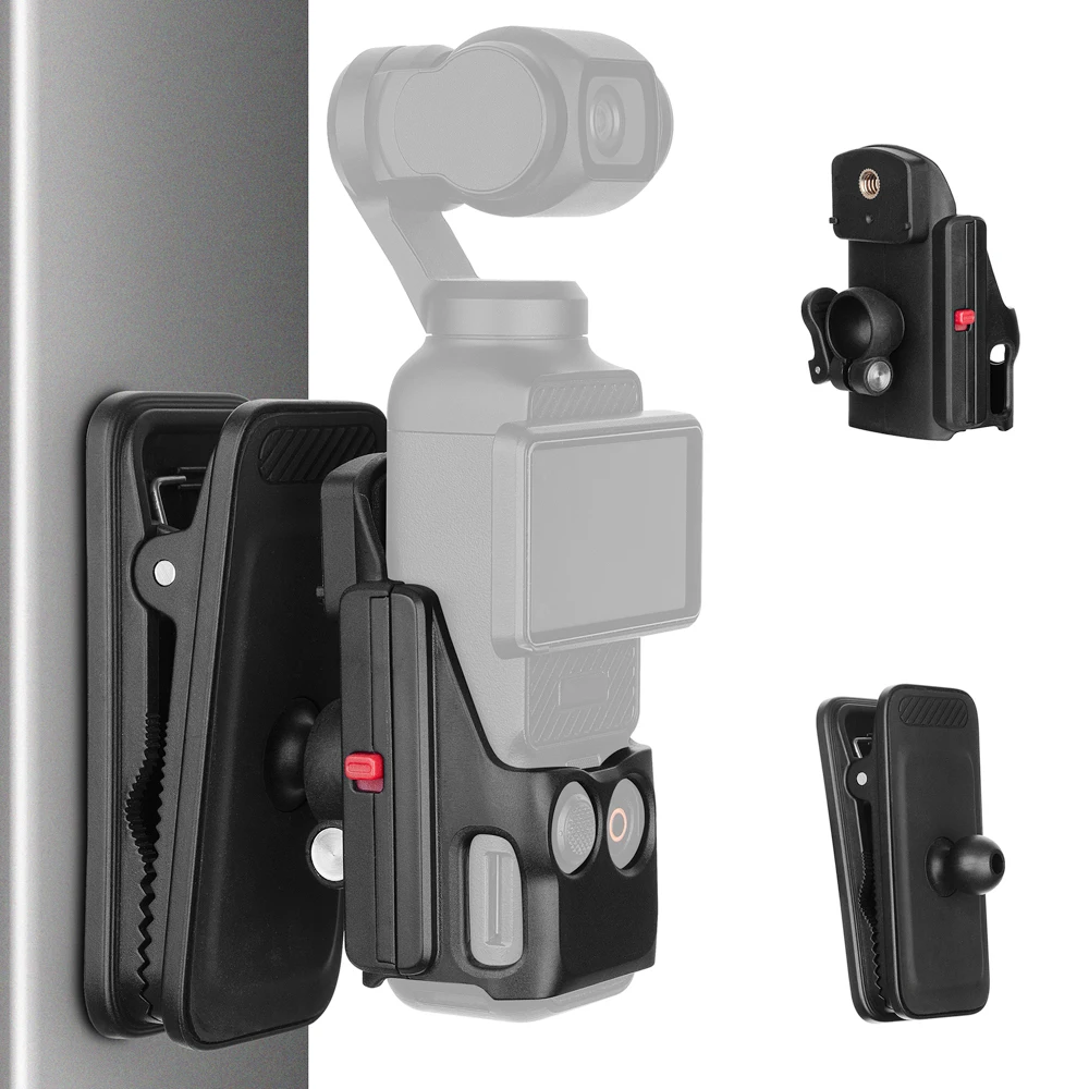 Support magnétique pour DJI Osmo Pocket 3 - Rotatif 360° avec griffe