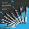 Cutting Reamer Milling Cutter HSS H7 Straight Flute Reamer Machine Cutter 3/4/5/6/7/8/9/10/11/12mm Milling Reamer 1
