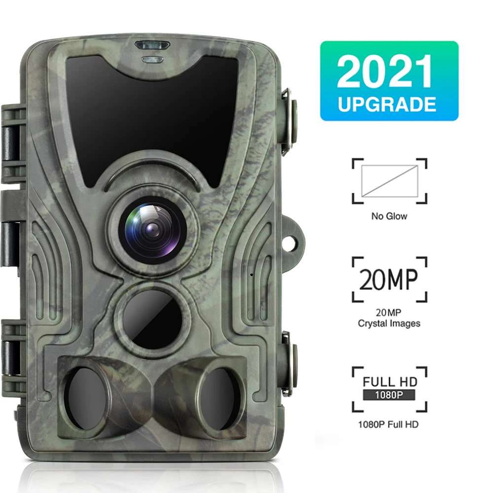 HC801A kamera obserwacyjna myśliwska kamera przyrodnicza z noktowizorem z czujnikiem ruchu zewnętrzna kamera obserwacyjna wyzwalająca zwierzynę dzikich zwierząt