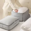 Heavy-Duty Self-Compressing Storage Bag - Portable Organizer for Clothes, Blankets & Quilts, Ideal for Closet Organization 4